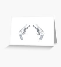 Guns Greeting Card