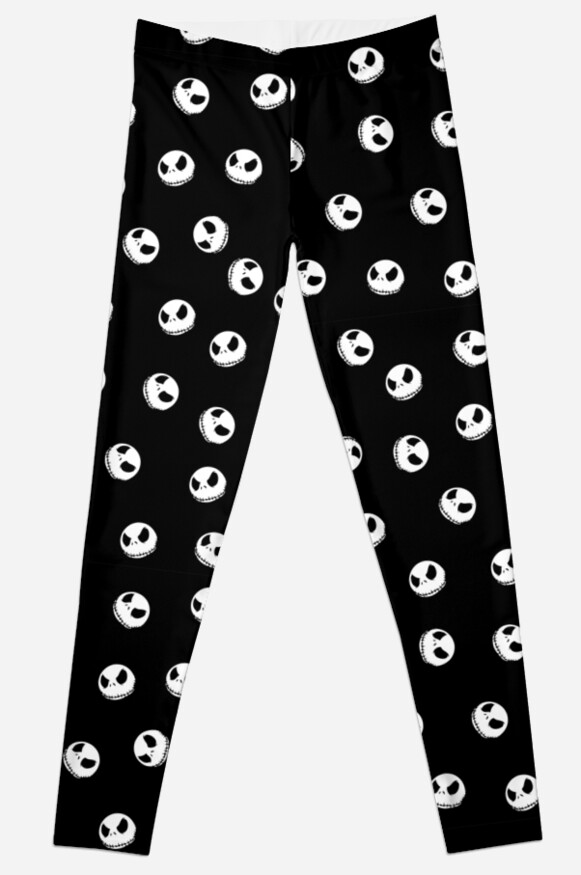 nightmare before christmas pattern leggings by burropatterns nightmare before christmas pattern by burropatterns