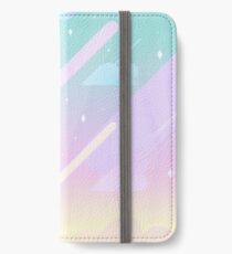 Pastell Himmel iPhone Flip-Case/Hülle/Skin