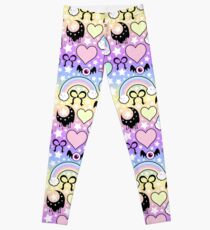 Legging Pastel pastel collage