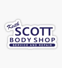 Keith Scott Body shop and repair Sticker