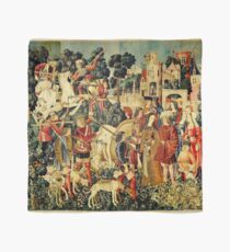 HD Das Einhorn wird getötet und ins Schloss gebracht (1495) Tuch