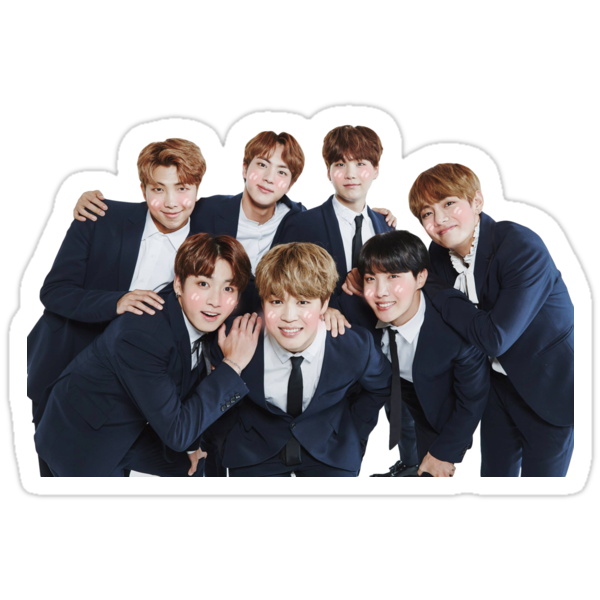 flush cheeks bts stickers by itsnina redbubble