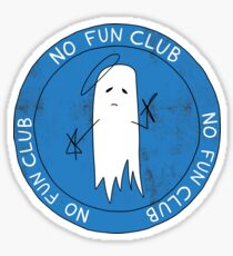 Boozey No Fun Club Sticker