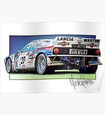 Lancia 037 Group B Poster