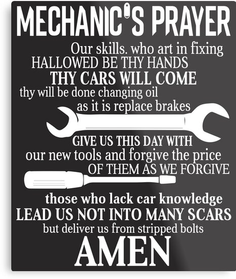 Mechanics Prayer Svg