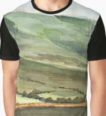 Scottish Hills Landscape Graphic T-Shirt