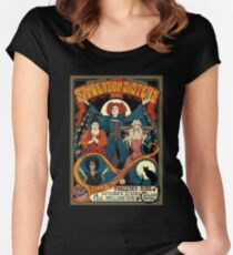 Sanderson Sisters Tour Poster Women's Fitted Scoop T-Shirt
