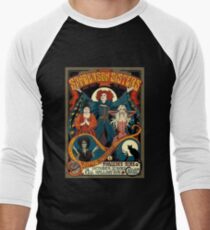 Sanderson Sisters Tour Poster Men's Baseball ¾ T-Shirt