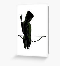 Green Arrow - Oliver Queen Greeting Card