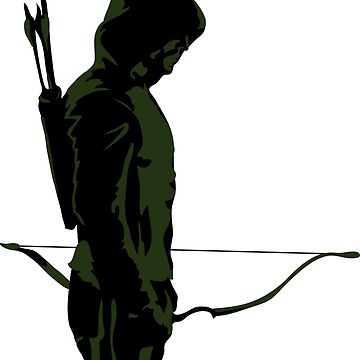 Artwork thumbnail, Green Archer with Arrow by jessannjo