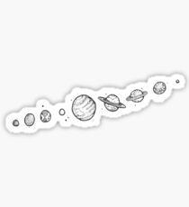 Pegatina Planetas