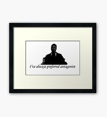 The Librarians Moriarty Antagonist Framed Print