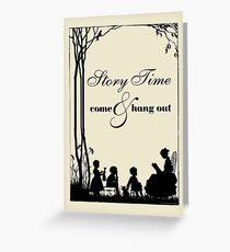 Story Time Greeting Card