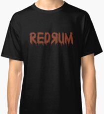 REDRUM Mit Blick auf den Hotelteppich Stephen Kings The Shining Classic T-Shirt