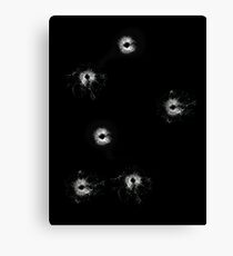 Bullet Holes Canvas Print