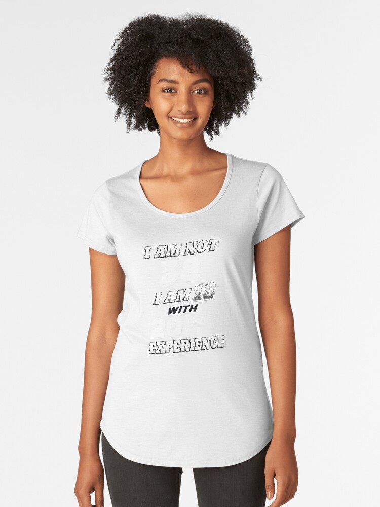 Gracioso 38 Cumpleanos Regalo De La Mordaza 38 Anos Humor Camiseta Premium Para Mujer By Specialtygifts