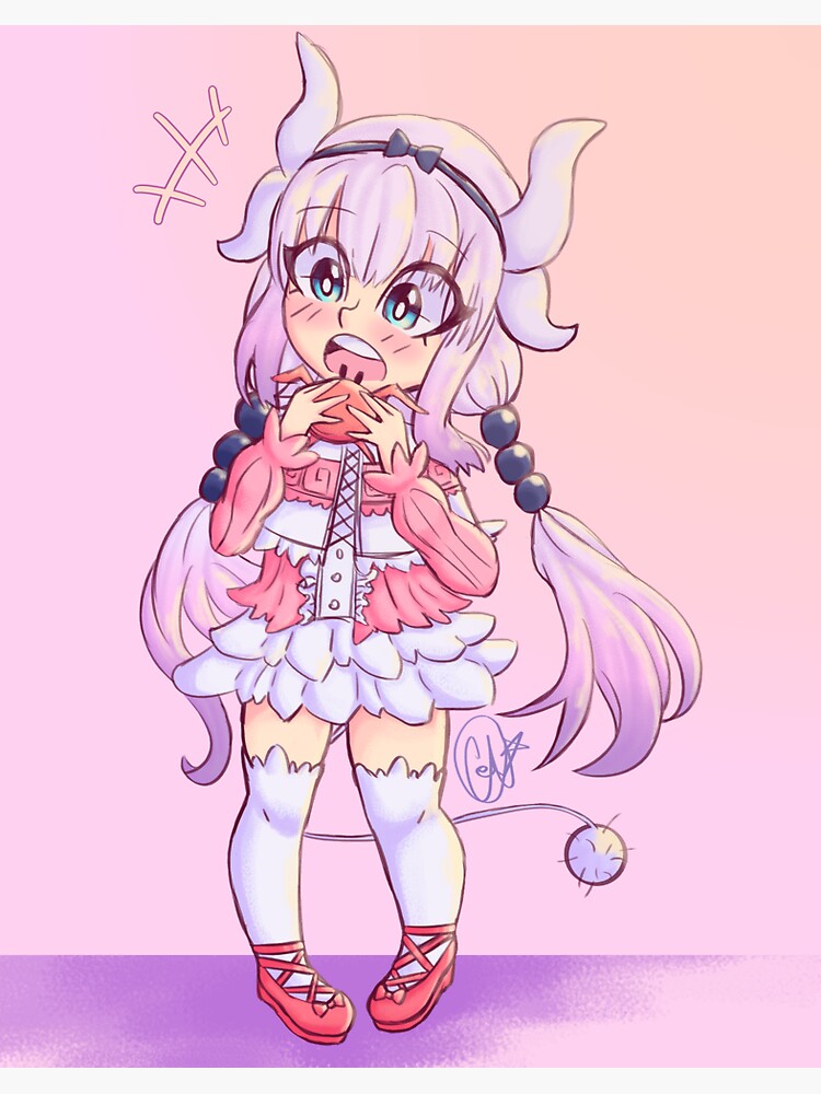 "Kanna" Sticker by Nerdyarty Redbubble