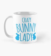 CRAZY Bunny lady Classic Mug
