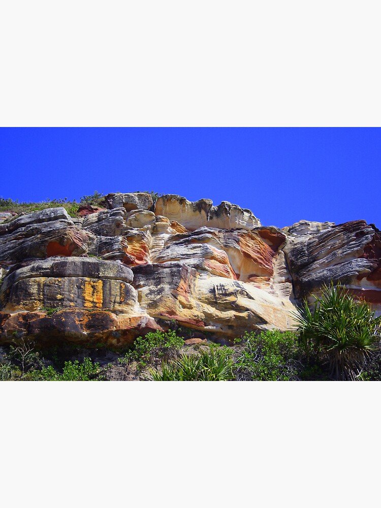 Cliffs at Evans Head, NSW by theoddshot