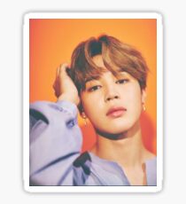 Pegatina etiqueta engomada de jimin bts