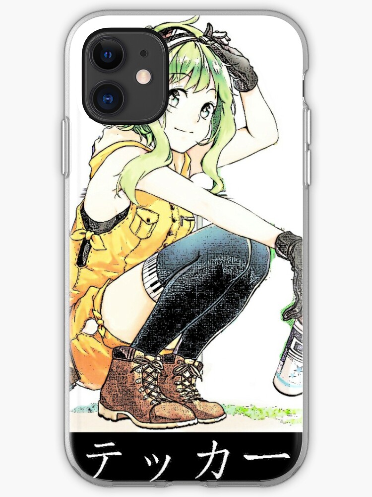 Anime Girl Do Graffiti Iphone Case Cover By Stickersamurai