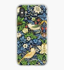 Art Nouveau Bird and Flower Tapestry iPhone Case