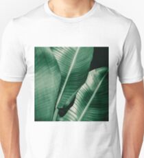 Banana-Blatt-Reiz Slim Fit T-Shirt