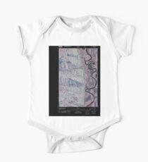 USGS TOPO Map Idaho ID Farnham Peak 20110125 TM Inverted One Piece - Short Sleeve