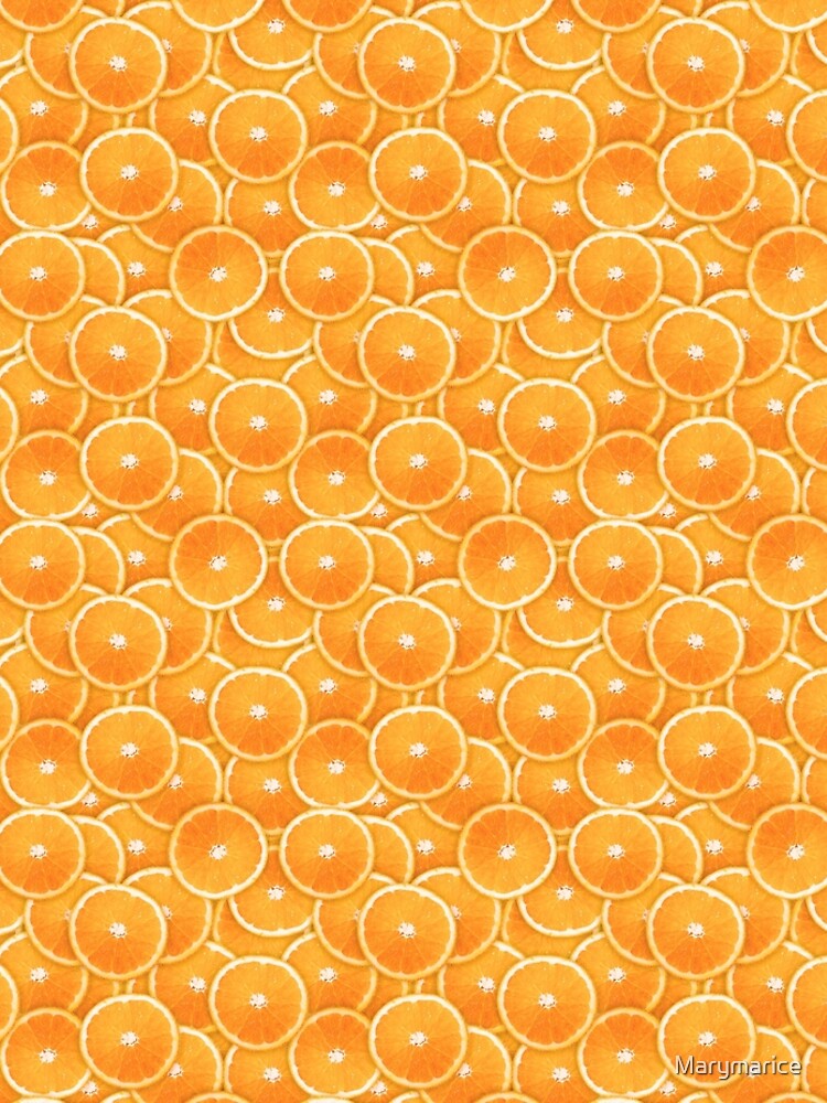 Orange Slice Digital Montage by Marymarice