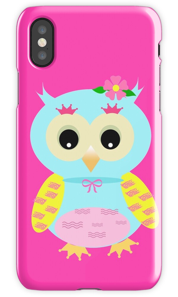 "Cute Owl" iPhone Cases & Skins by younghopes Redbubble
