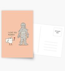 I love mummy! Postcards