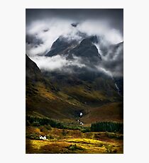 Blaven and malevolent weather. Isle of Skye, Scotland. Photographic Print