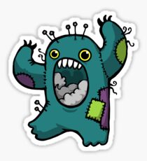 Sewing Monster Sticker