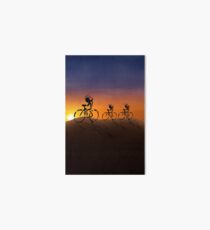 Lámina de exposición Jinetes del atardecer