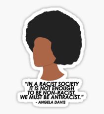 Angela Davis Sticker