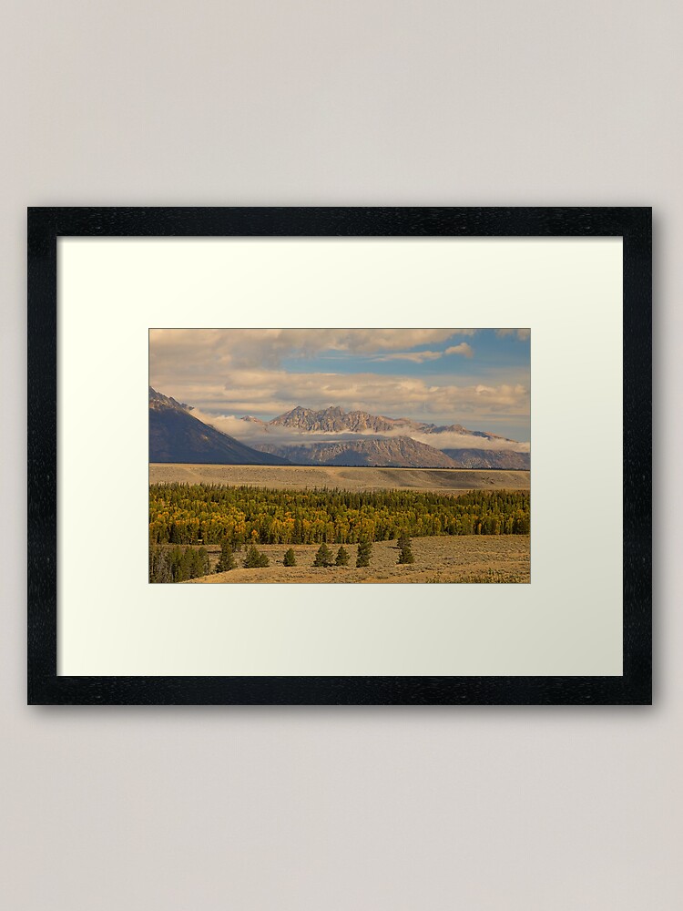 Alternate view of Tetons Views Framed Art Print
