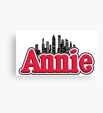 Annie Musical Logo Canvas Print