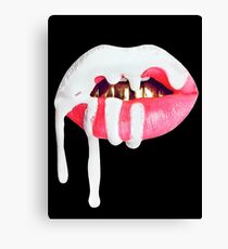 Lip Kit Exclusive T-shirt Canvas Print