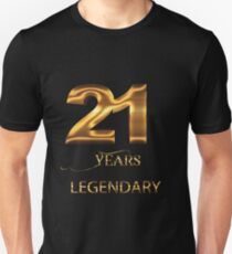21. Geburtstag Unisex T-Shirt