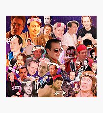 Steve Buscemi Galaxy Collage Photographic Print
