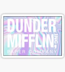 Holographic Dunder Mifflin Sticker