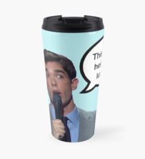 John Mulaney Height of Luxury Travel Mug