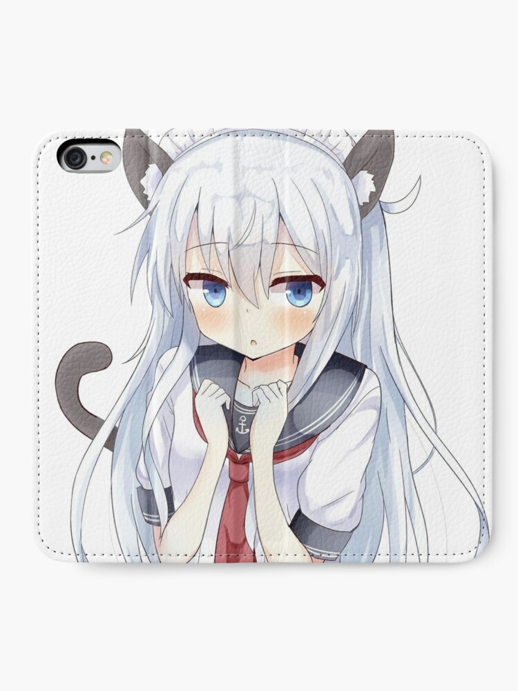 Cute Hibiki Neko Cat Ear Design From Kantai Collection Iphone