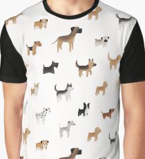 Camiseta gráfica Patrón Doggo