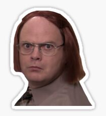 Dwight Schrute as Meredith Sticker