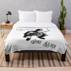 P&R Inspired "Duke Silver" Throw Blanket