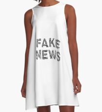 Fake news A-Line Dress