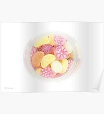 Heller & Strauss Tutti Frutti Fruchtbonbons - Made In Germany Poster