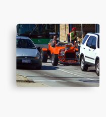 Stuck in Traffic Canvas Print